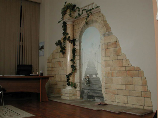 Найчастіше облицювання стін каменем використовують в прихожих, віталень і на кухні