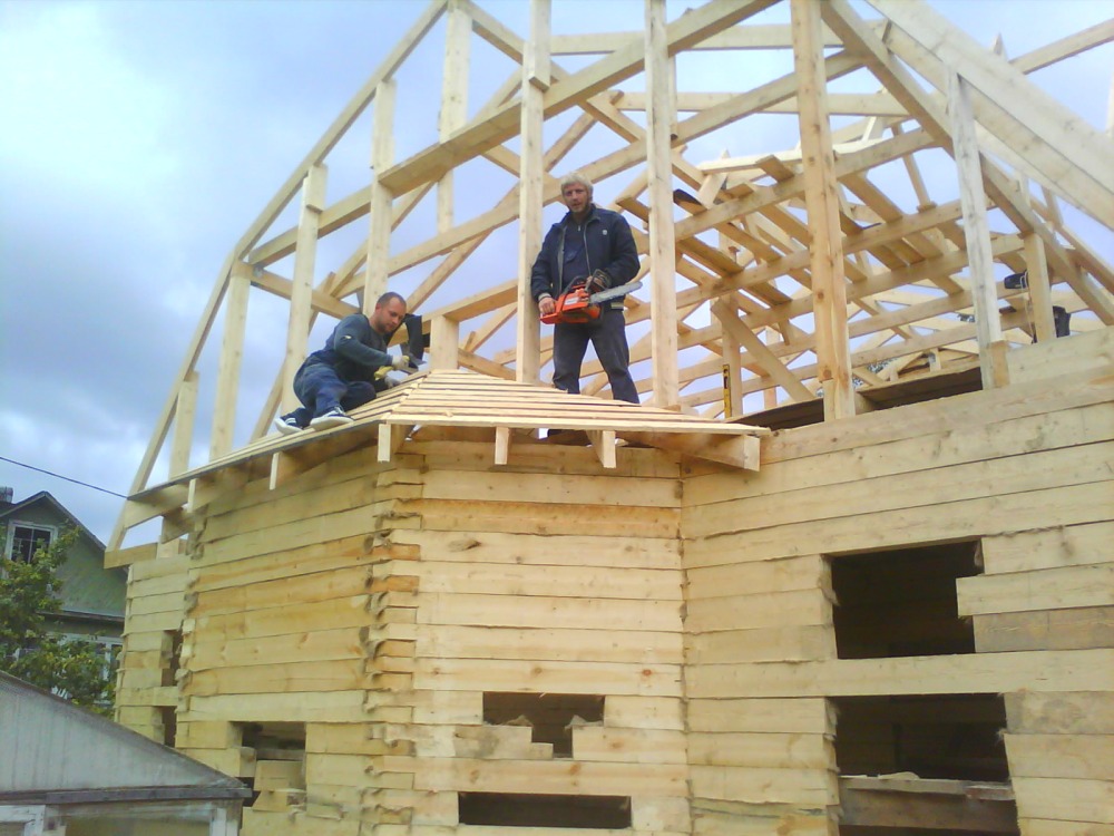 Будівництво будинку з бруса
