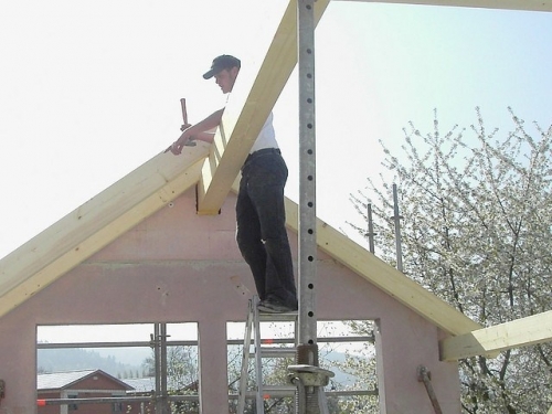 Облаштування даху в будинку з SIP панелей