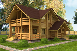 Компанія Дерев'яне зодчество спеціалізується на будівництві дерев'яних будинків, використовуючи в своїй роботі оциліндрованої колоди